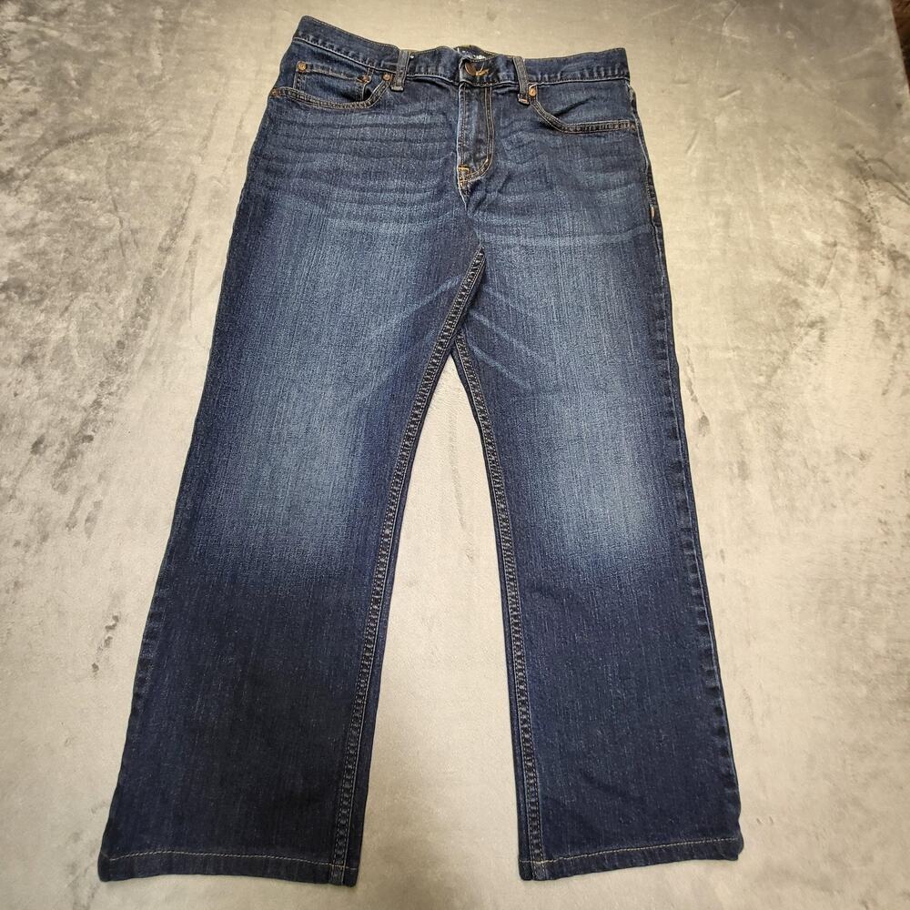 Old Navy Jeans Mens 33x30 Blue Medium Wash Straight Denim Pockets Stretch